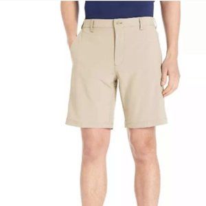 IZOD - Classic-Fit Hybrid Shorts in Khaki